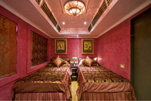 deluxe room in royal rajasthan on wheels